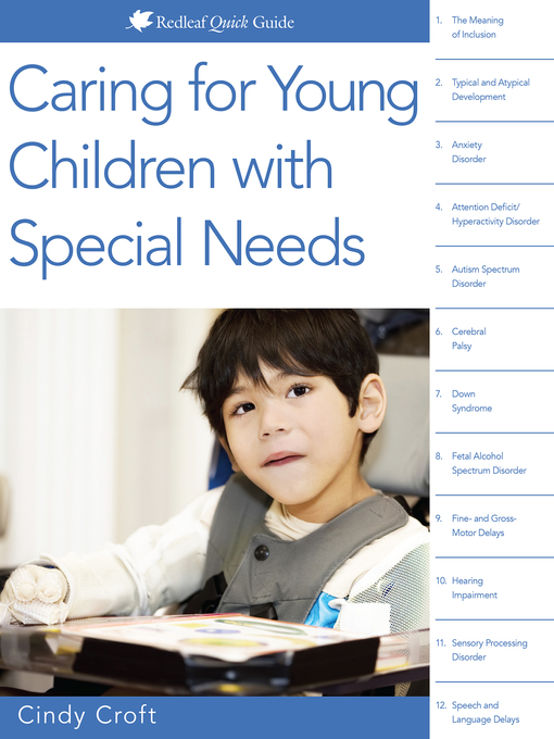 Title details for Caring for Young Children with Special Needs by Cindy Croft - Available